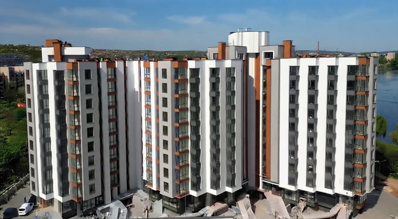 Blocul de pe str. Grigore Vieru 2, Soroca — fotografie reală