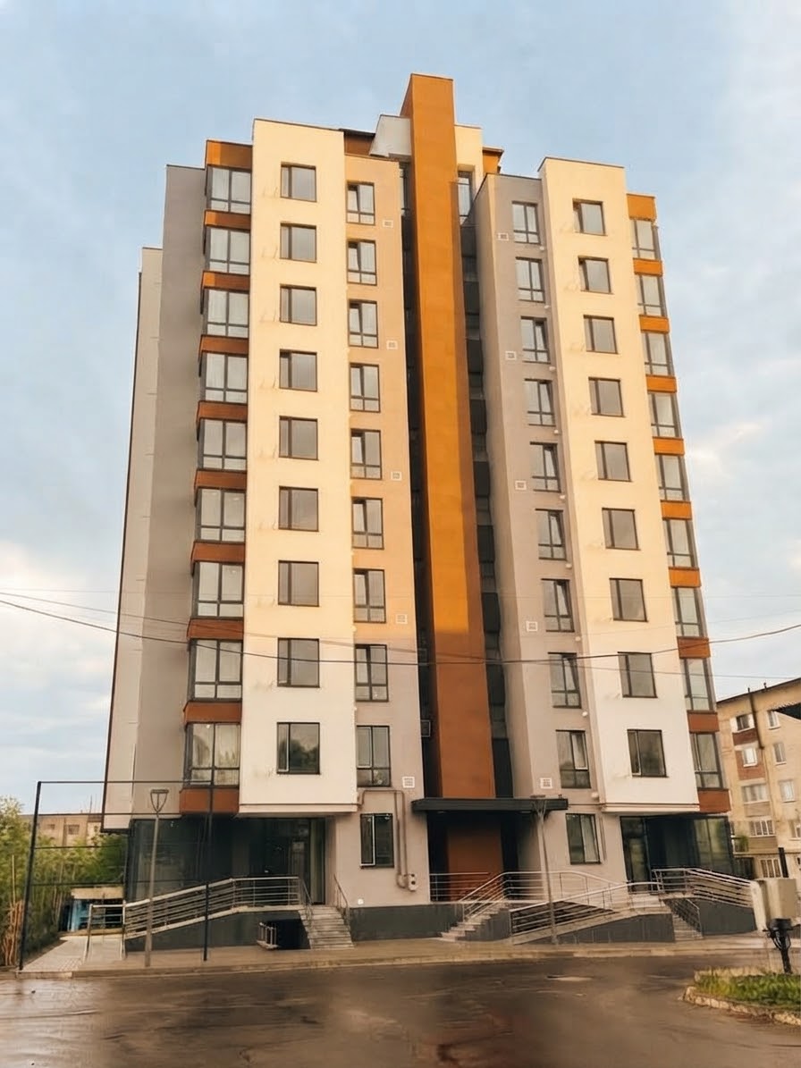 Blocul Viilor 2a, vedere de ansamblu — fotografie reală